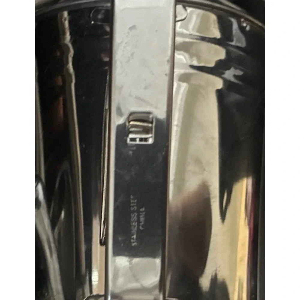 Flour Sifter Powder Sugar Shaker Hand‎ Press Stainless Steel 5 cup